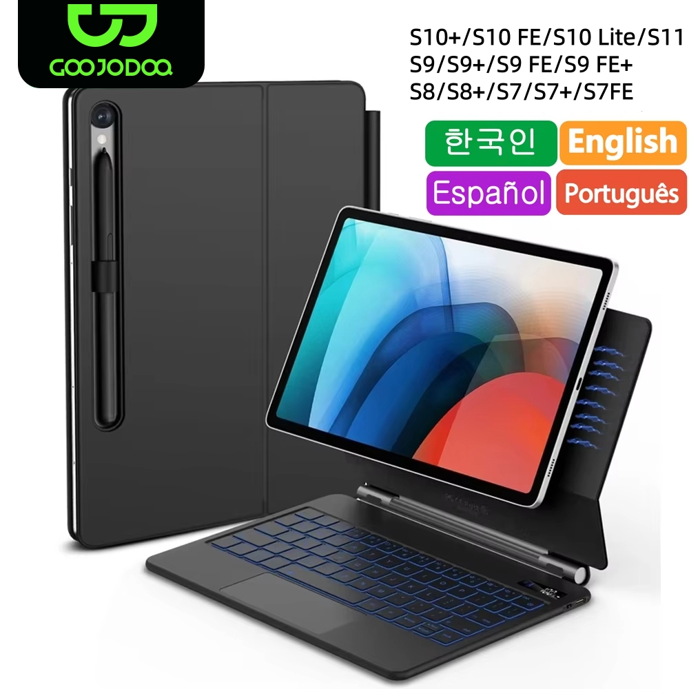 Tablet S9 Fe Accessories - Magic Keyboard For Samsung Galaxy Tab
