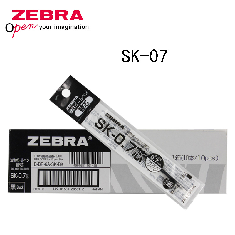 Zebra Tablet Accessories - 12pcs ZEBRA Multicolor Refill SK-0.7 Ballpoint