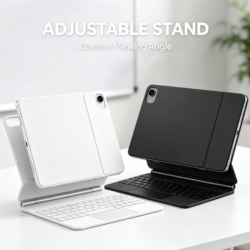 Ipad Cover Folio - TouchPad Keyboard Protective Case For iPad