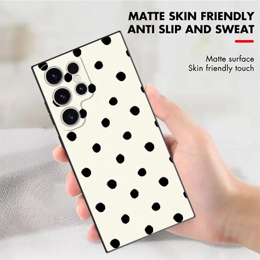 Retro Polka Dots Funda Phone C - Tablet S9 Fe Accessories ulasan dan harga
