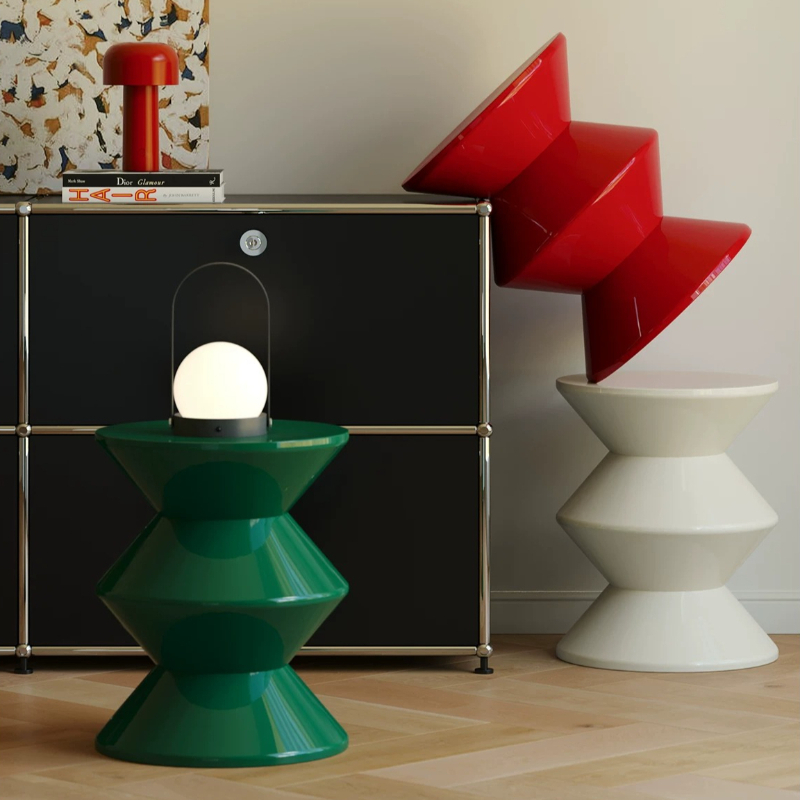 Clear Design Coffee Table Roun - Unique Table Accessories ulasan dan harga