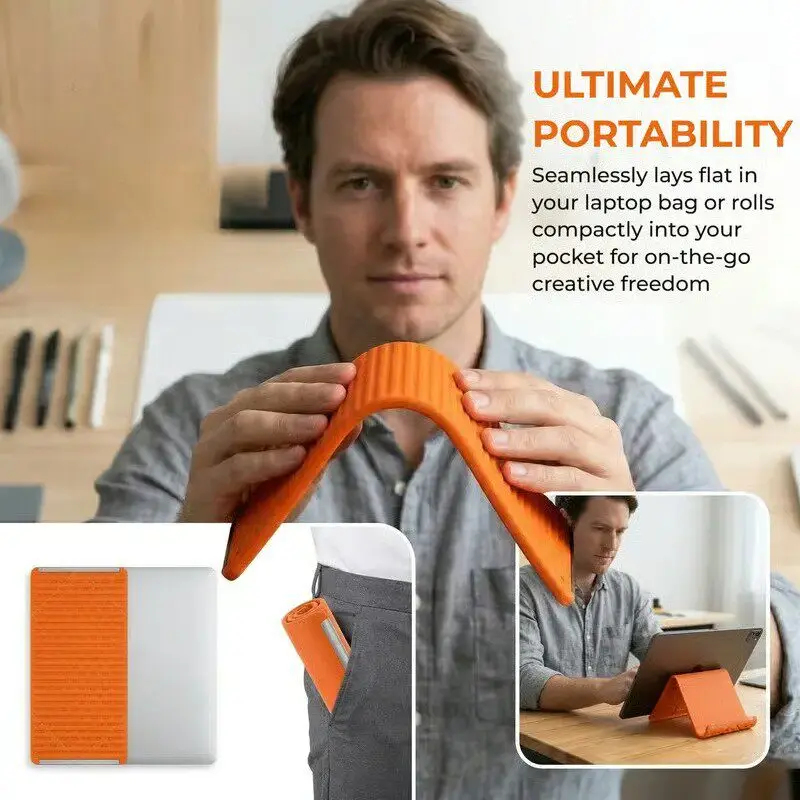 Silicone Foldable Phone Stand  - Tablet Accessories Gifts ulasan dan harga
