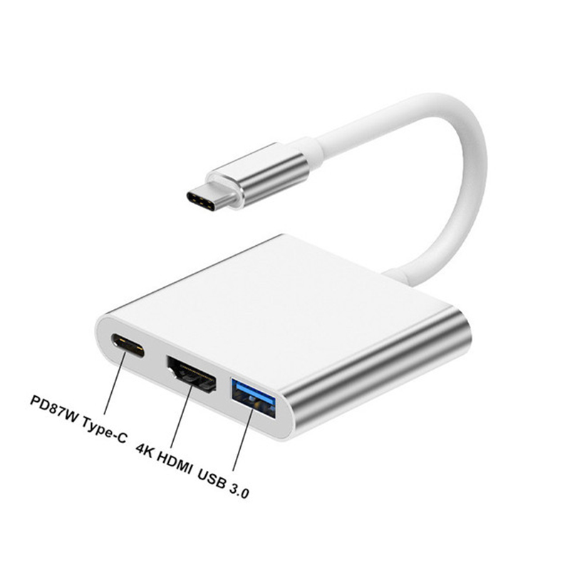3 in 1 USB Type C Hub to 4K HD - Tablet Accessories Samsung ulasan dan harga
