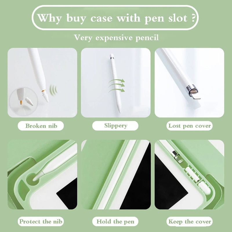 For iPad 10.2 9/8/7/6/ 10th Ge - Ipad Cover Folio ulasan dan harga