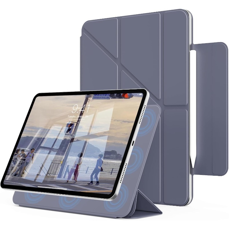 Y Fold Magnetic Case For iPad  - Ipad Cover Folio ulasan dan harga