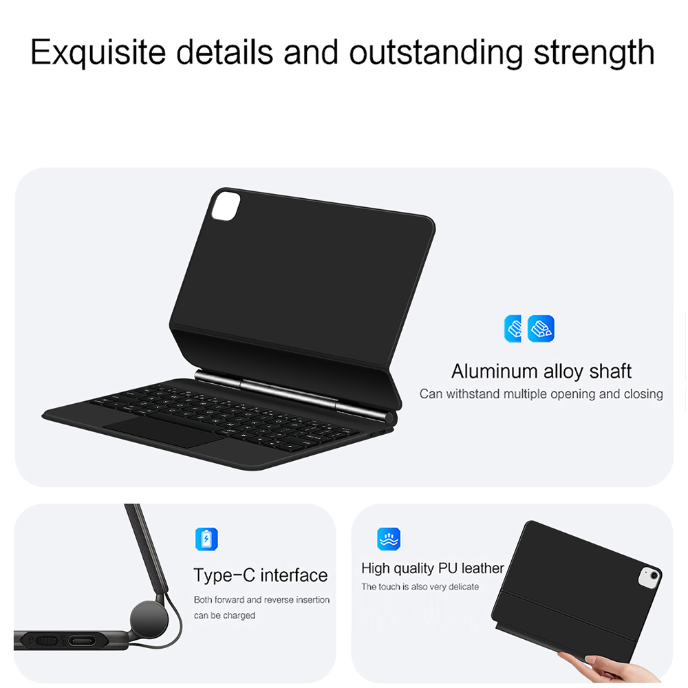 Magic Keyboard Case for iPad A - Ipad Cover Folio ulasan dan harga