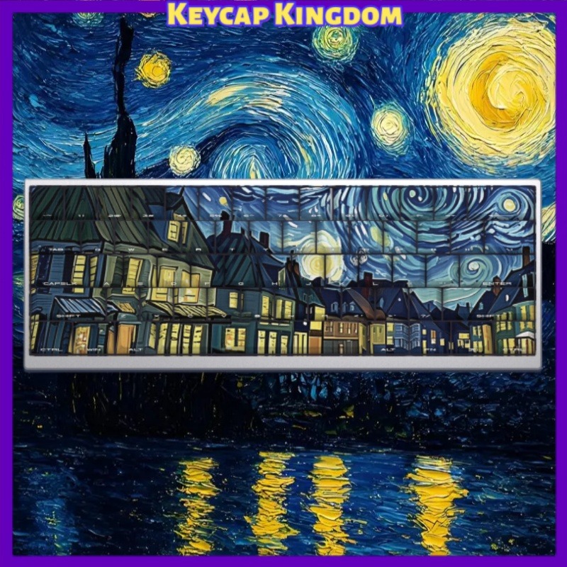 Van Gogh Starry Sky Theme Keyc - Tablet Accessories Gifts ulasan dan harga