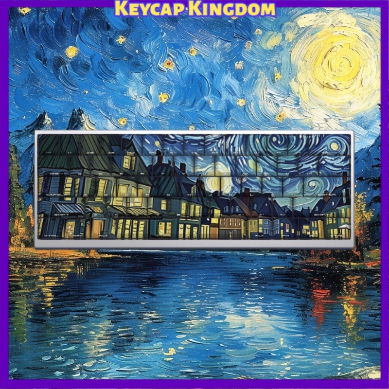 Van Gogh Starry Sky Theme Keyc - Tablet Accessories Gifts ulasan dan harga