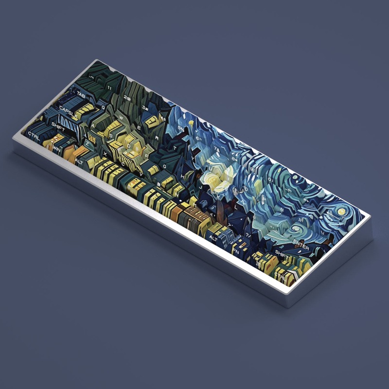 Van Gogh Starry Sky Theme Keyc - Tablet Accessories Gifts ulasan dan harga