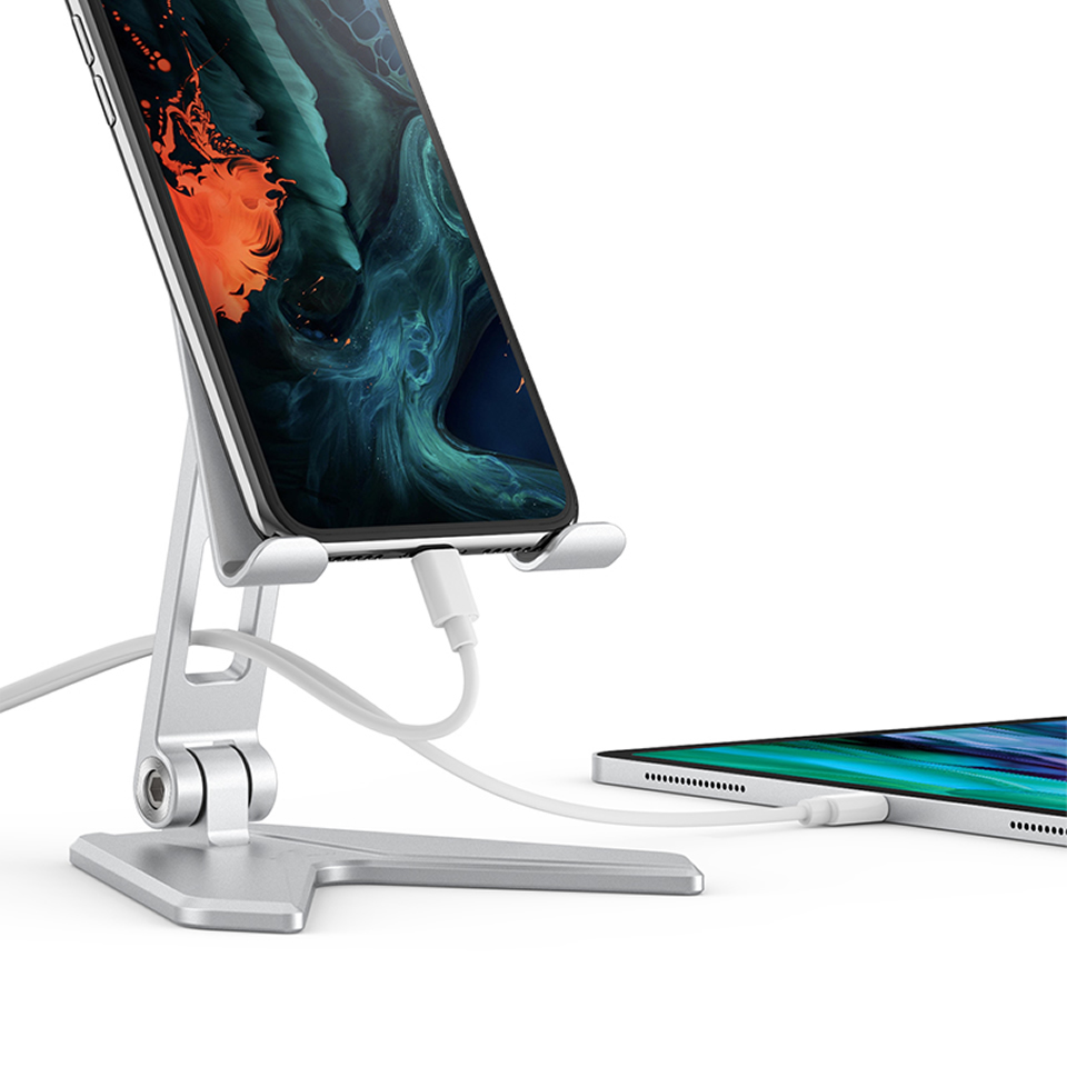 Tablet Stand Adjustable Foldin - Tablet Accessories Samsung ulasan dan harga