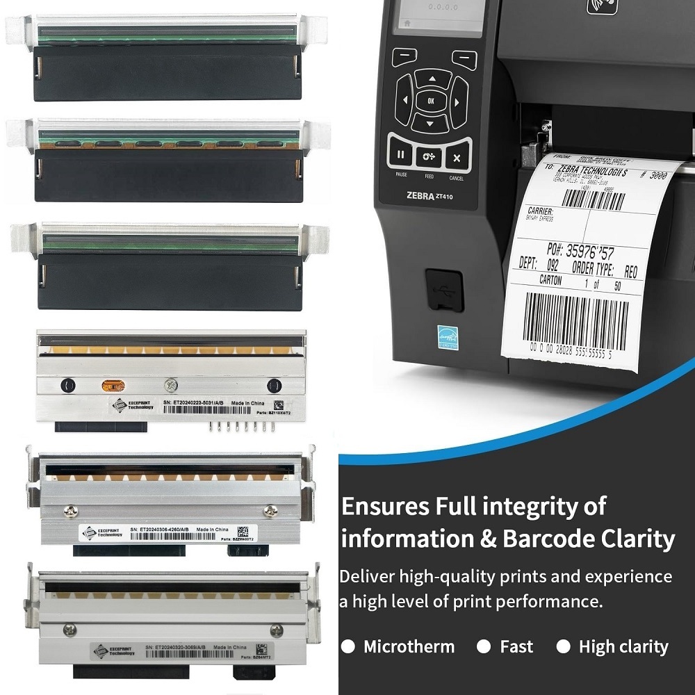 New Printhead for Zebra ZT410  - Zebra Tablet Accessories ulasan dan harga