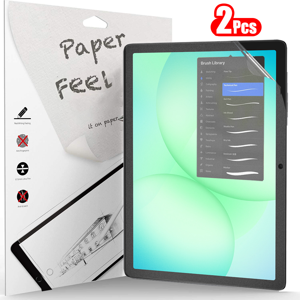 2Pcs Paper Feel Like Screen Pr - Tablet S9 Fe Accessories ulasan dan harga