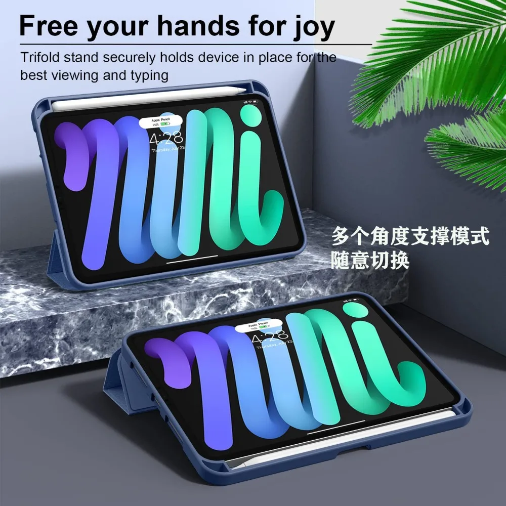 Smart Case For iPad Mini 7 202 - Ipad Cover Folio ulasan dan harga