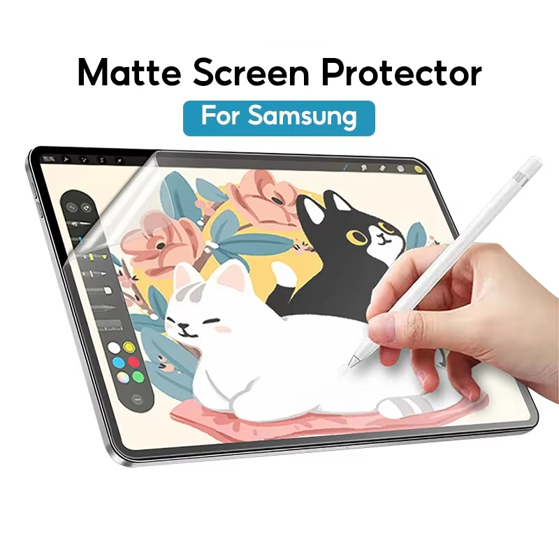Paper Feel Like Screen Protect - Tablet S9 Fe Accessories ulasan dan harga