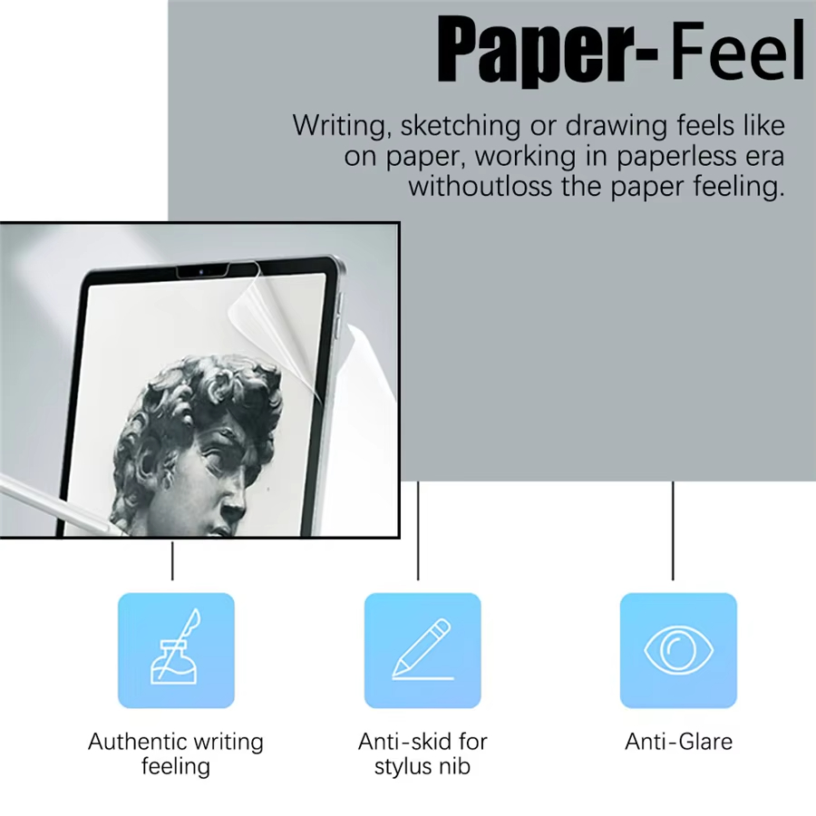 Paper Feel Like Screen Protect - Tablet S9 Fe Accessories ulasan dan harga