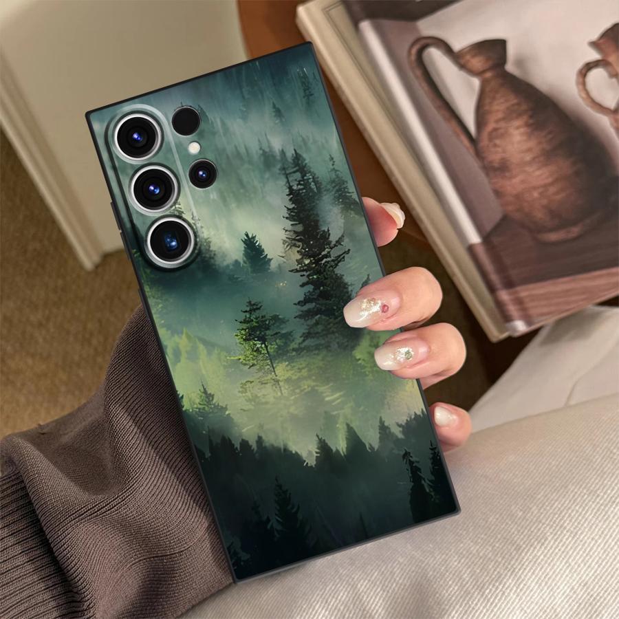 Forest Mist Case for Samsung G - Tablet S9 Fe Accessories ulasan dan harga