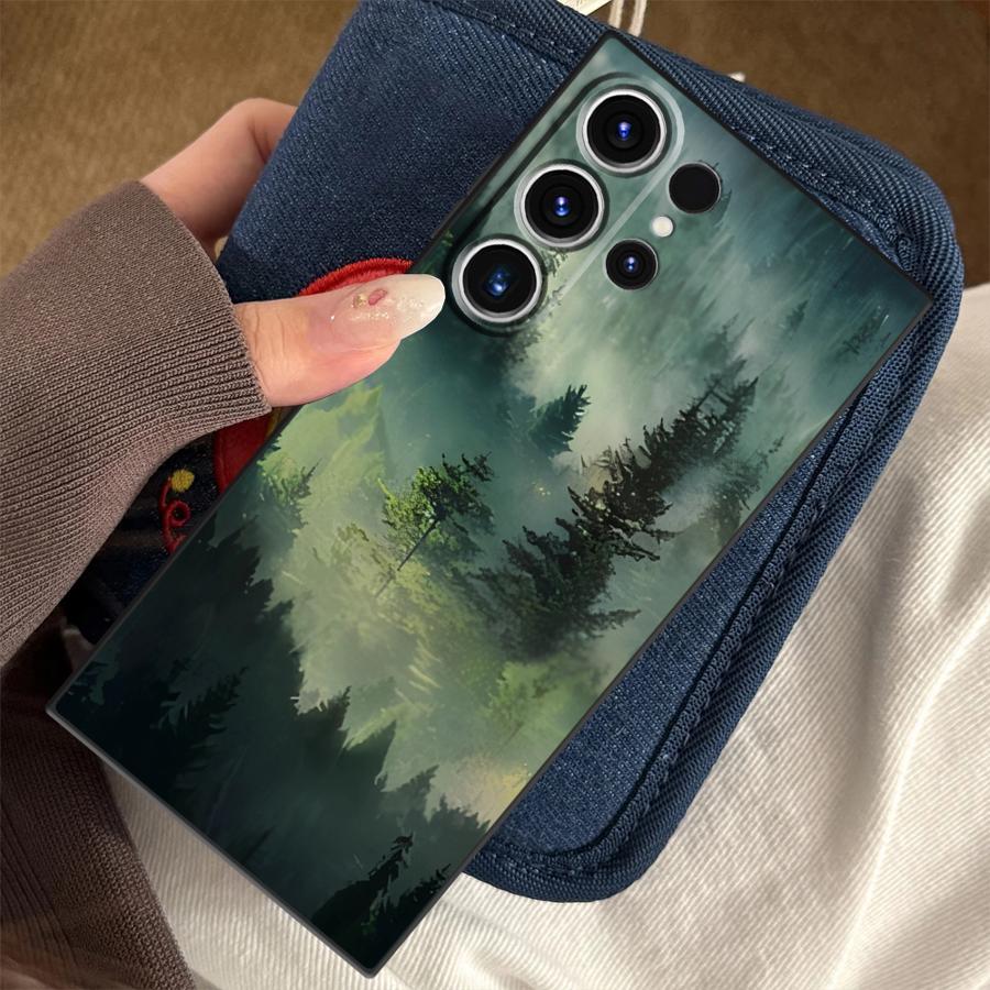 Forest Mist Case for Samsung G - Tablet S9 Fe Accessories ulasan dan harga