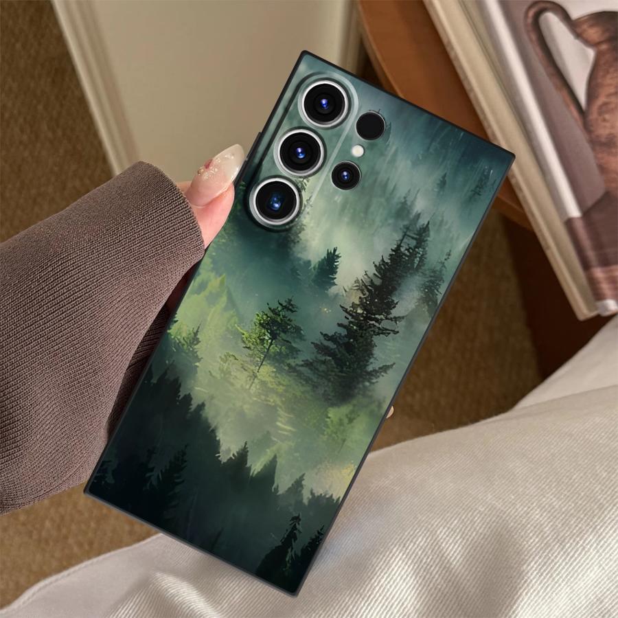 Forest Mist Case for Samsung G - Tablet S9 Fe Accessories ulasan dan harga
