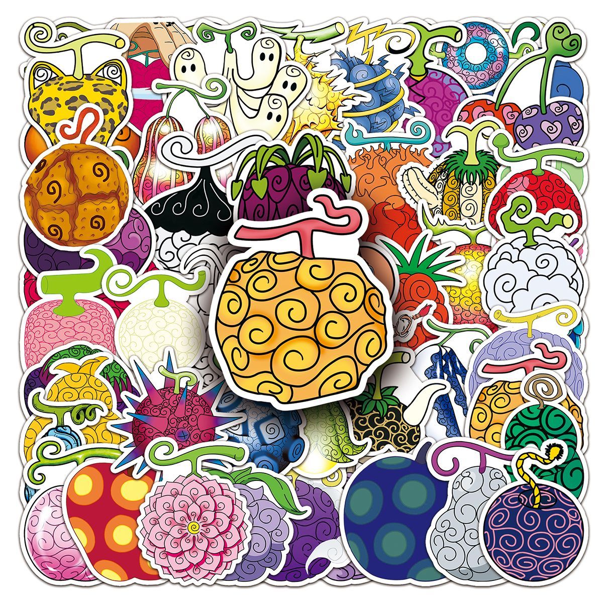 52Pcs One Piece Anime Devil Fr - Tablet Accessories Gifts ulasan dan harga