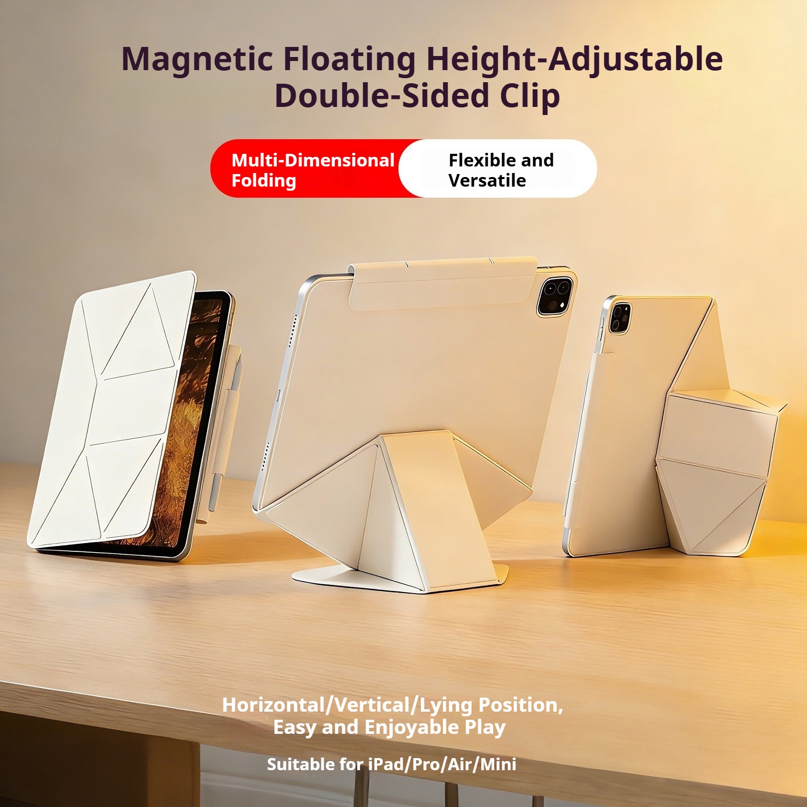 ZOYU Magnetic Case for iPad Ai - Ipad Cover Folio ulasan dan harga