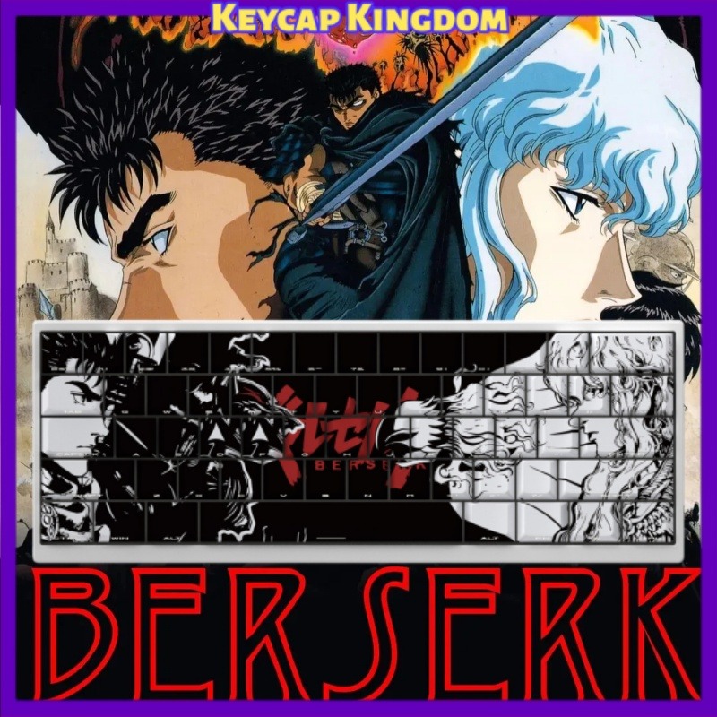 BERSERK Theme Anime Keycap 98  - Tablet Accessories Gifts ulasan dan harga