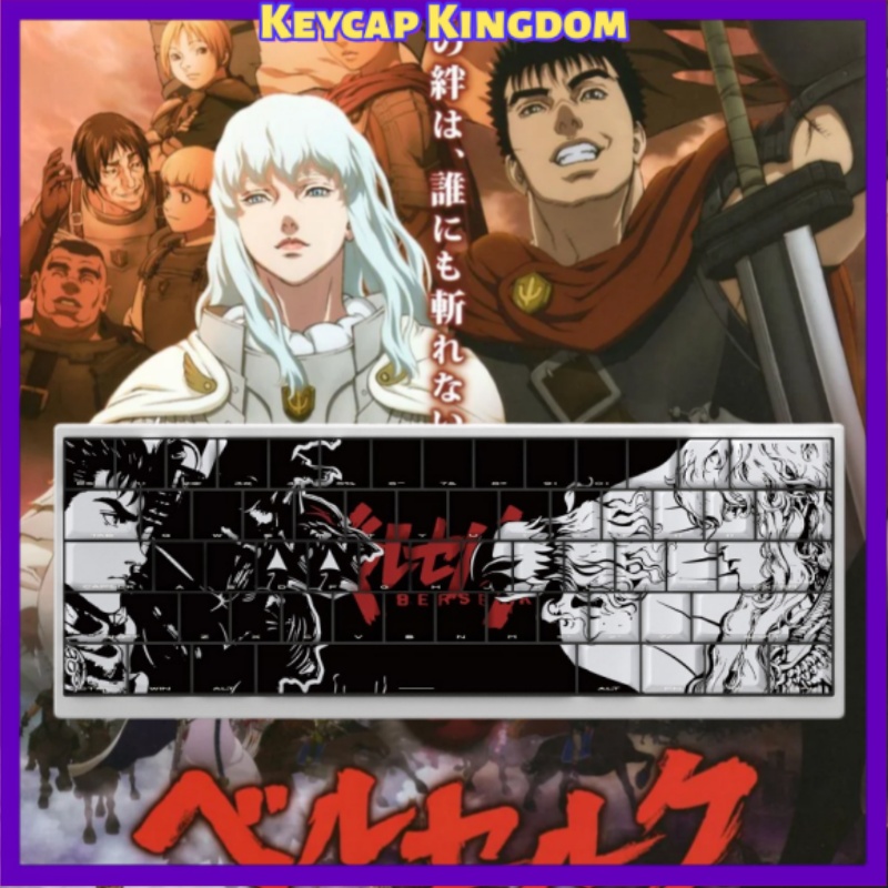 BERSERK Theme Anime Keycap 98  - Tablet Accessories Gifts ulasan dan harga