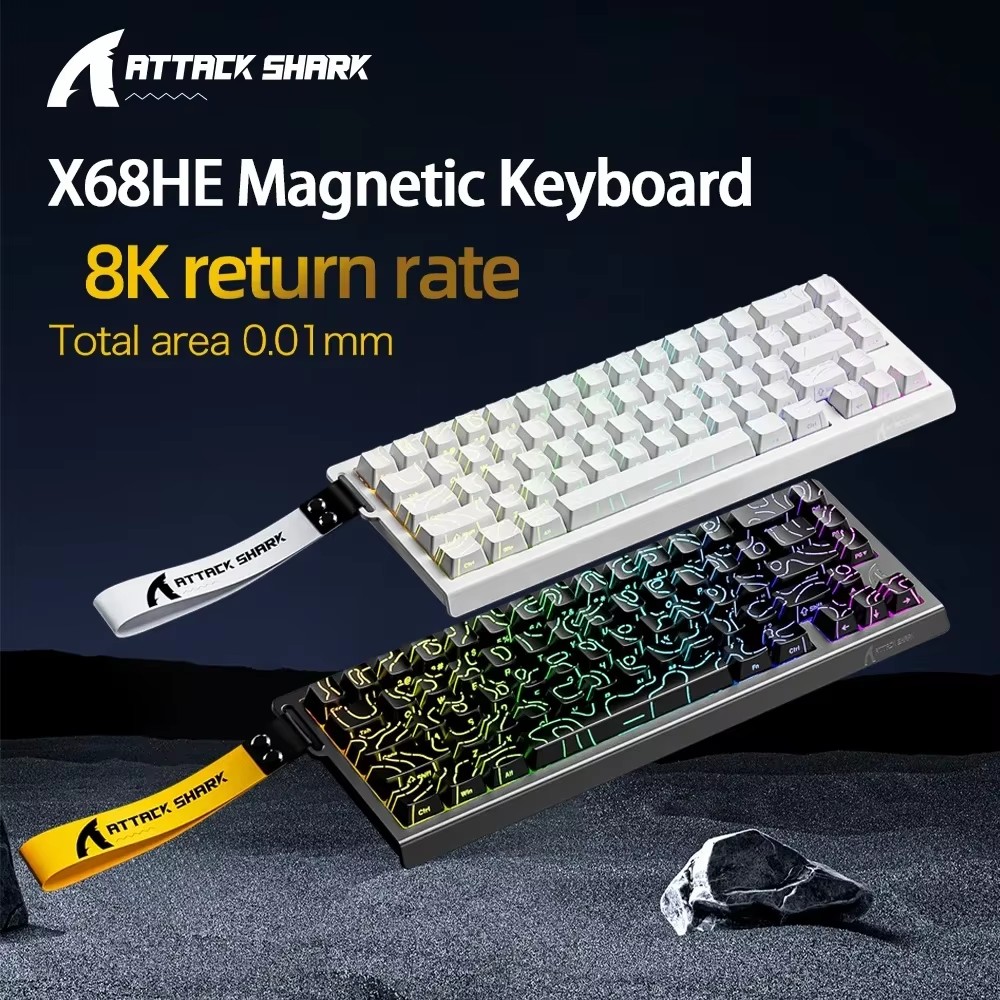 ATTACK SHARK X68HE Magnetic Me - Tablet Accessories Gifts ulasan dan harga