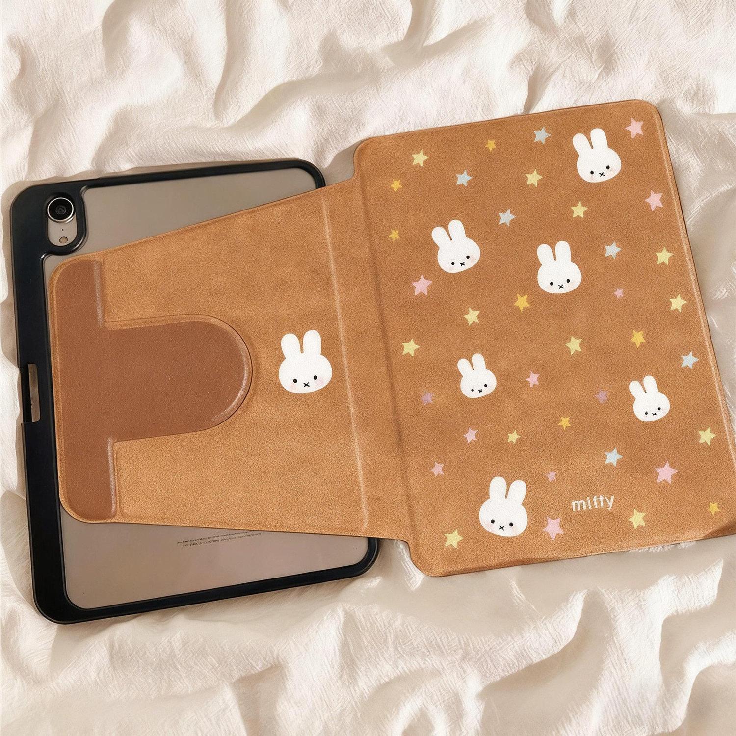 Miffy 360 Degrees Rotatable Ap - Tablet Accessories Case ulasan dan harga