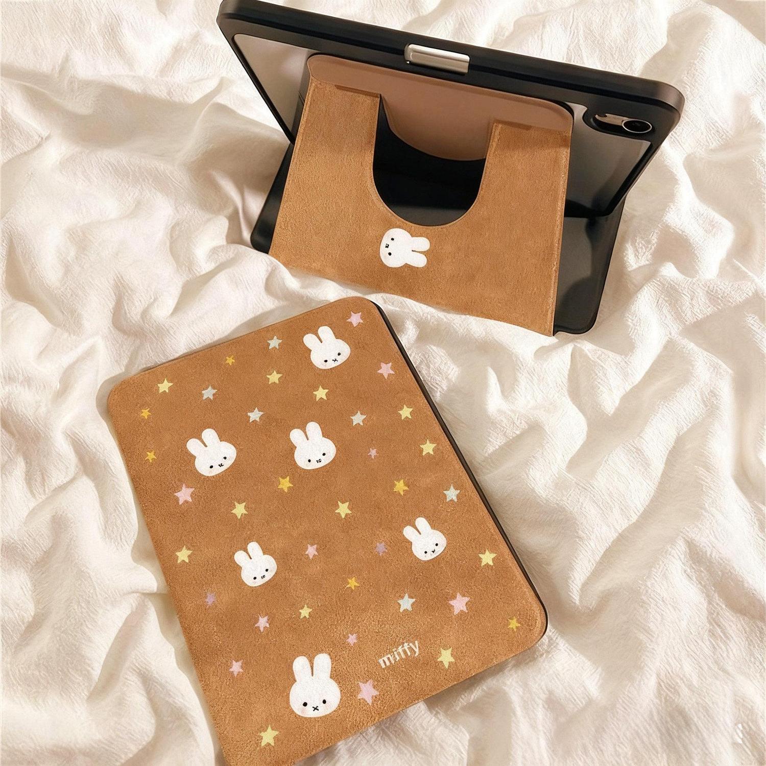 Miffy 360 Degrees Rotatable Ap - Tablet Accessories Case ulasan dan harga