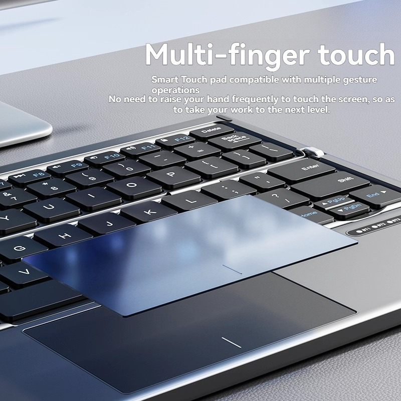 Tablet Keyboard Triple Fold wi - Tablet Accessories Gifts ulasan dan harga